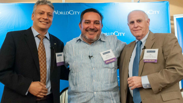 Panelists: Carlos Parra of FIU, Daniel Molina of Kaspersky & Jay Brickman of Crowley Liner Services.